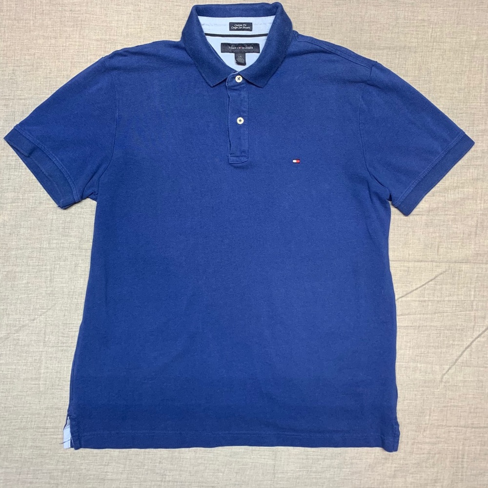 Tommy Hilfiger Mens Custom Fit Coupe Sur Mesure